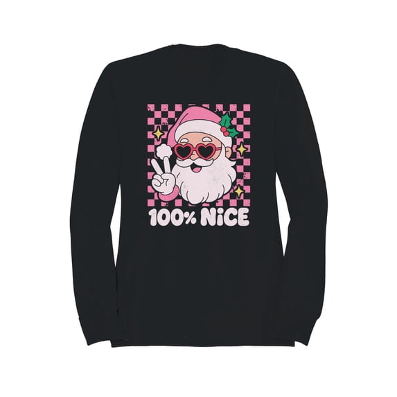 Cool Santa 100% Nice Women's Sweatshirt