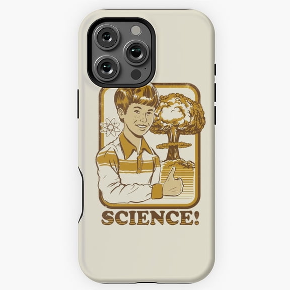 Cool Science Lab Pattern Phone Case for iPhone 16 15 14 13 12 11 Pro Max M890514