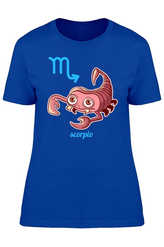 Cool Scorpio Scorpion T-Shirt Women -Image by Shutterstock, Female x-Large