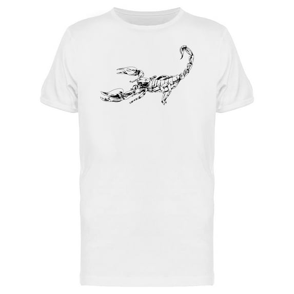 Cool Scorpion Sketch Tee Men's -Image by Shutterstock Large