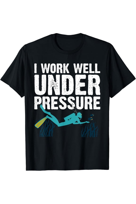 Cool Scuba Diving For Men Women Ocean Scuba Diver Snorkeling T-Shirt