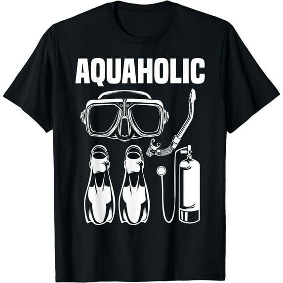 Cool Scuba Diving Themed Design For Men Women Scuba Dive T-Shirt