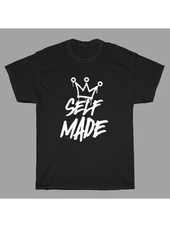 Cool Self Made Men's Black Size S to 5XL