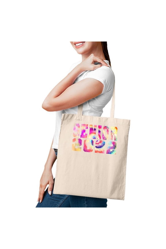 Cool Senior 2022 Tie Dye Art Tote Bag