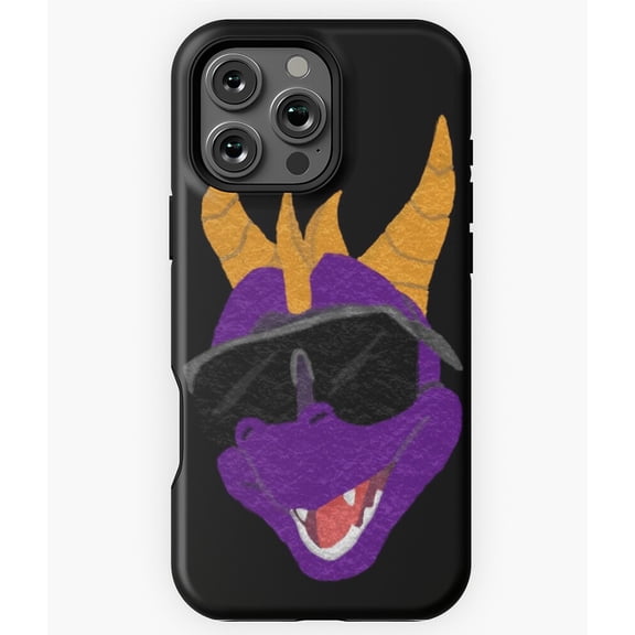 Cool Shades Bro Dragon Funny Meme Phone Case for iPhone 16 15 14 13 12 11 Pro Max