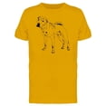 thumbnail image 1 of Cool Shar Pei Dog Sketch Tee Men's -Image by Shutterstock, 1 of 1
