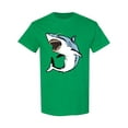 thumbnail image 1 of Cool Shark Mascot T-Shirt Men -Image by Shutterstock, Male Medium, 1 of 2