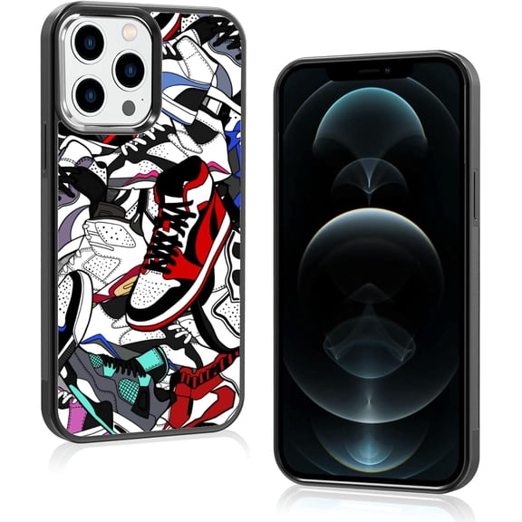 Cool Shoe Phone Case for iPhone 12 Pro Max Case for Teen Boys Men Kids Boys - 6.7 Inch
