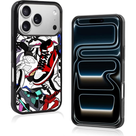Cool Shoe Phone Case for iPhone 17 Pro Case for Teen Boys Men Kids Boys - 6.3 Inch