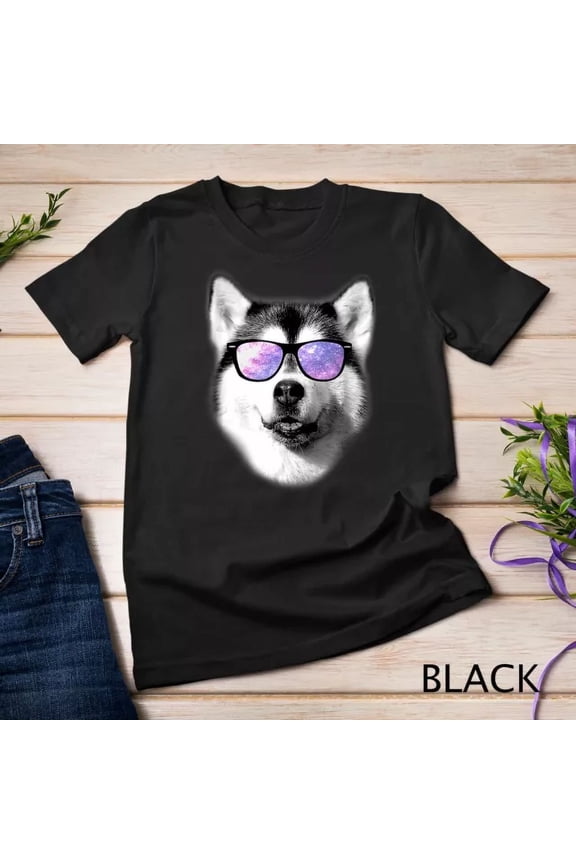 Cool Siberian Husky T Shirt Gift For Men Women & T-Shirt