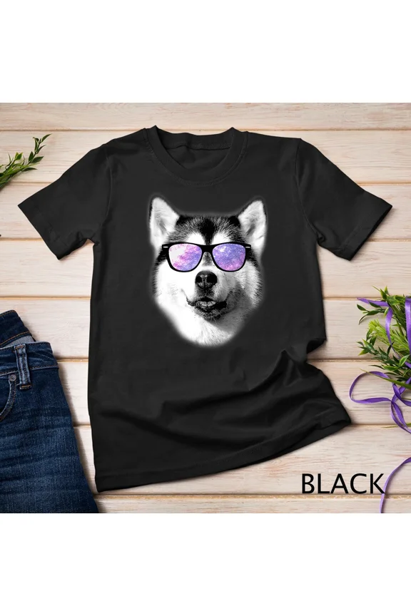 Cool Siberian Husky T Shirt Gift for Men Women Boys & Girls Unisex T-shirt up to size 5XL