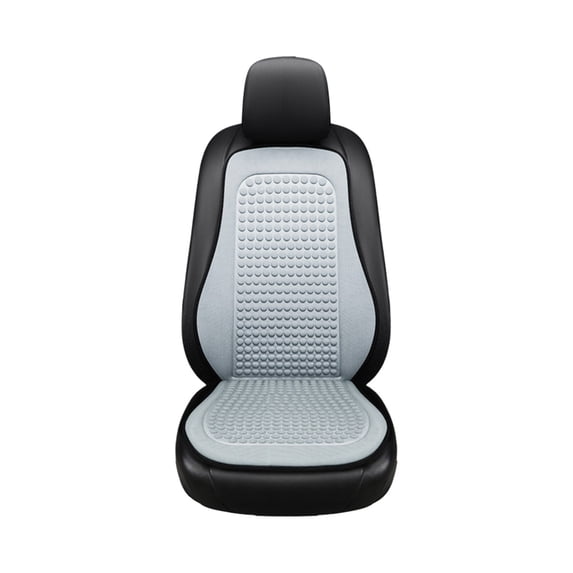 Cool Silk Car Seat Cushion with 3D Massage Beads, Breathable Ventilated Seat Cover | for Summer Comfort, All-Season Use, Car & SUV Universal | 44.09×18.9in