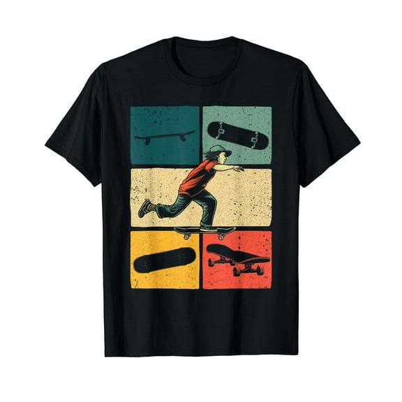 Cool Skateboard Art For Men Women Skateboarding Skateboarder T-Shirt