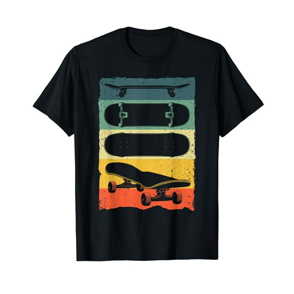 Cool Skateboard Art For Men Women Skateboarding Skateboarder T-Shirt