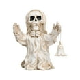 thumbnail image 1 of Cool Skeleton Figurines - Skeleton Decor-Fun | Skeleton Small Statue Holding Bell | Collectible Halloween Decoration | Cute Unique Resin Skull Collectibles Memorial for Home, Room, Birthday, 1 of 4