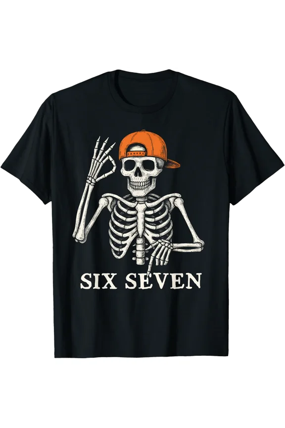 Cool Skeleton Hands Graphic T-Shirt for Halloween Fun