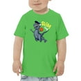 thumbnail image 1 of Cool Slam Dunkink Dino T-Shirt Toddler -Image by Shutterstock,  2 Toddler, 1 of 4