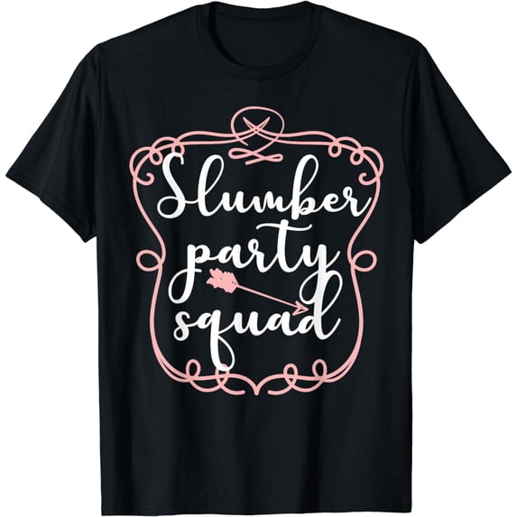 Cool Slumber Party Squad | Funny Sleepover Pajama Group Gift T-Shirt