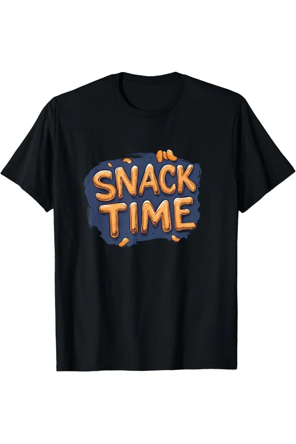 Cool Snack Time Emblem T-Shirt | eBay