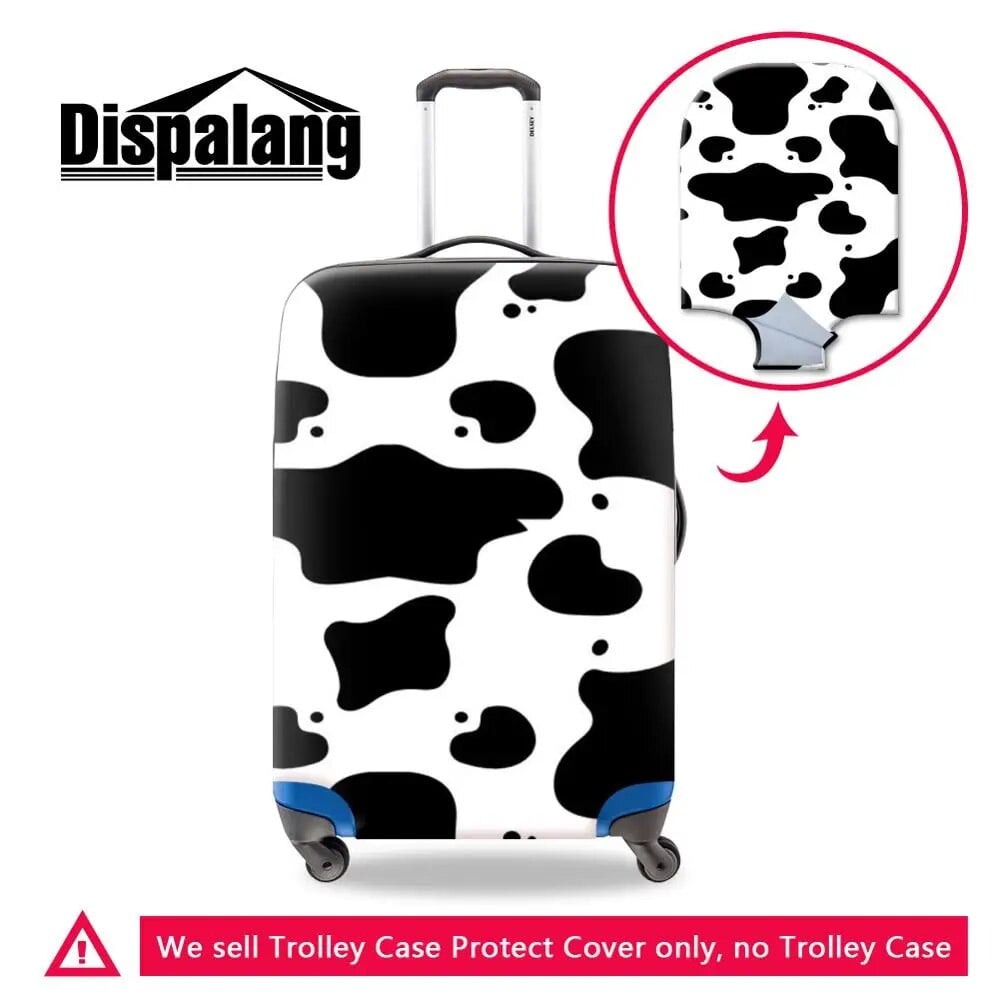 Cool Snake Leopard Skin Luggage Protect Cover For 1832h Women Men New