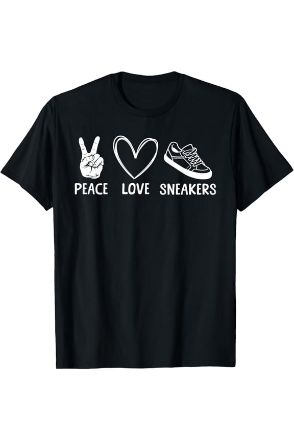 Cool Sneaker Art for Men Women Kids Shoe Head Sneaker Lovers T-Shirt