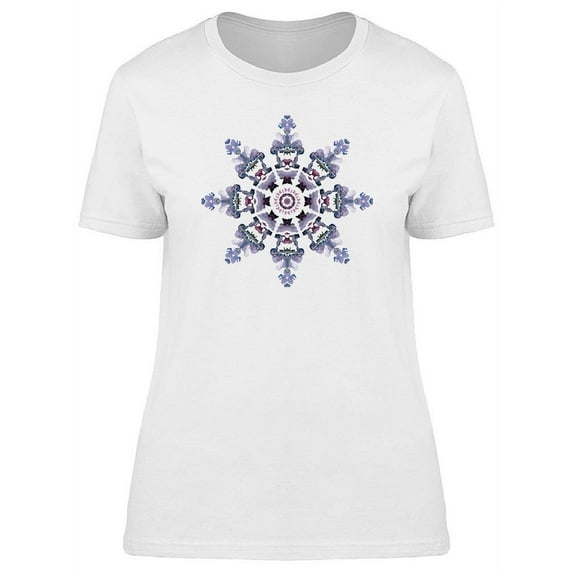 Cool Snowflake Mandala Tee Women's -Image by Shutterstock