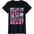 thumbnail image 1 of Cool Soccer For Women Teen Girls Soccer Lover Player Sports T-Shirt, 1 of 3