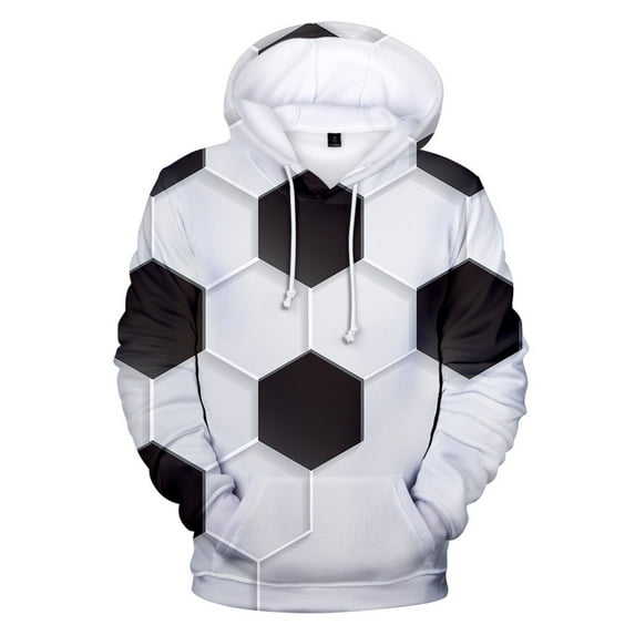 Cool Soccer Hoodie Men Women Unisex Sweatshirt Hip Hop Long Sleeve Hoodies Casual Boy Girl Pullover Hot Print Football Tracksuits