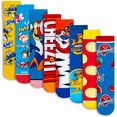 thumbnail image 1 of Cool Sock – Food & Snack 8-Pack Crew Socks Bundle for Big Kids – Fun Novelty Designs – Soft Cotton, 1 of 3