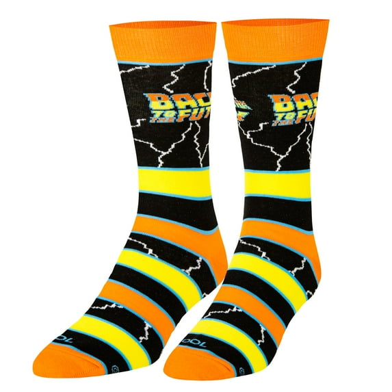 Cool Socks, 80's Classic Movies Theme Fun Socks for Men, Back to the Future