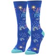 thumbnail image 1 of Cool Socks Carpe Diem Fun Print Novelty Crew Socks for Men & Women, 1 of 7
