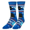 thumbnail image 1 of Cool Socks, Christmas Holiday Socks for Men, Fun Snack food Print, Oreo Cookies, 1 of 6