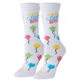 thumbnail image 1 of Cool Socks, Colorful Birthday Socks, Size 5-13, Unisex, Casual Socks, Cotton Socks, 1 of 7