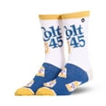 thumbnail image 1 of Cool Socks – Colt 45 Crew Socks – Size Large for Men & Women – Classic Malt Liquor Graphic – Comfy, 1 of 4