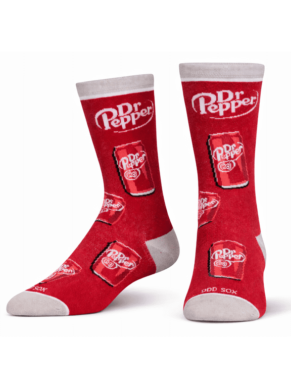 Cool Socks – Dr Pepper Cans Crew Socks