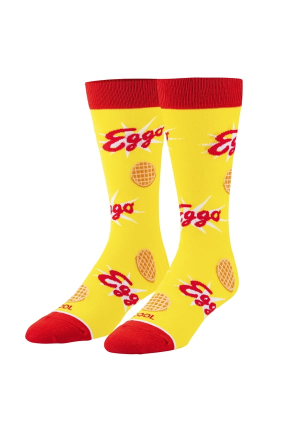Eggo waffles Fun Print Novelty Crew Socks for Men & Women