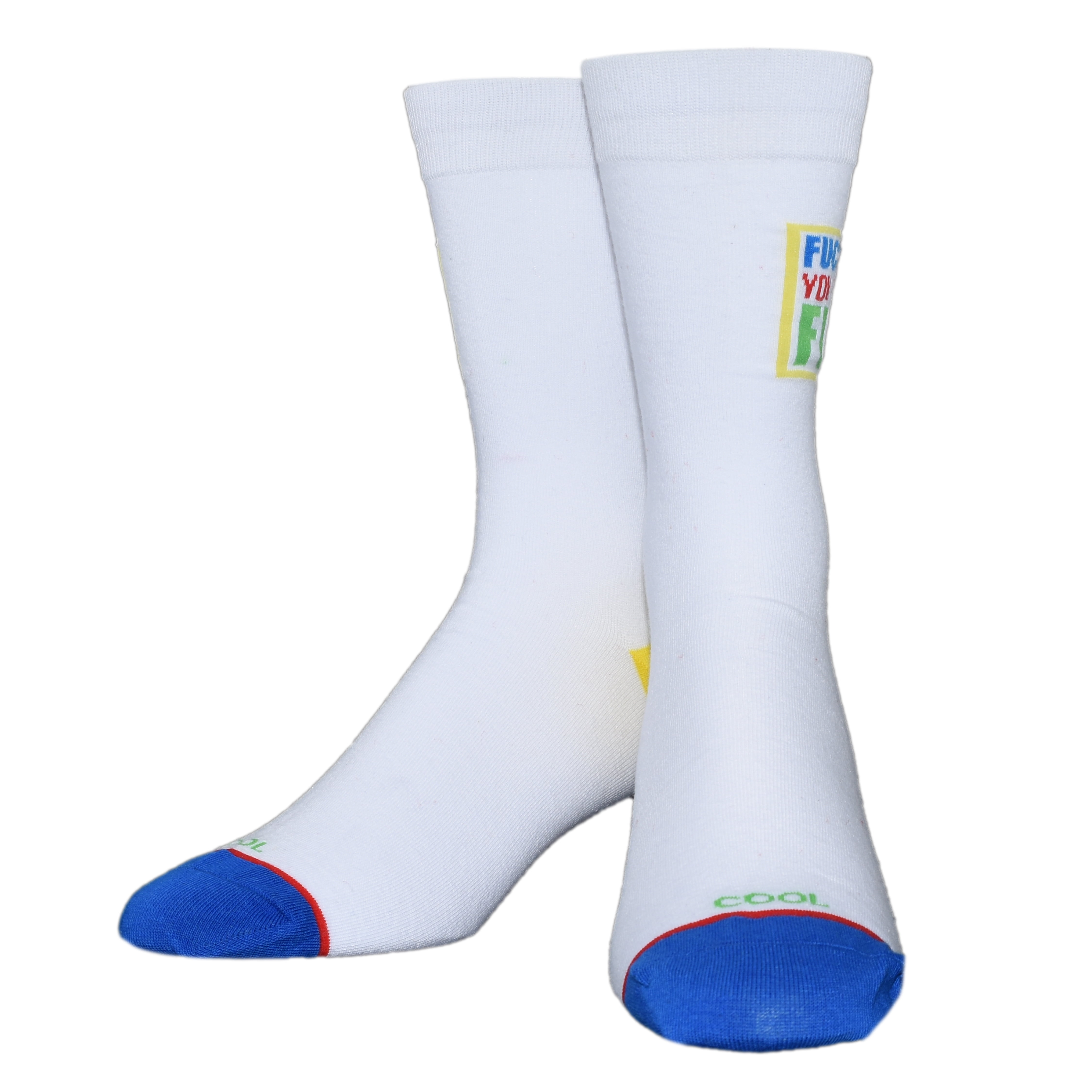 Cool Socks F.Y.Y.F.F Graphic Print Cute Socks Men s Size 8 12 Women s Size 9 13 Walmart Business Supplies