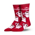 thumbnail image 1 of Cool Socks – Folgers Mugs Crew Socks – Size Medium for Men, Women & Teens – Classic Coffee Cup, 1 of 4