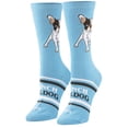thumbnail image 1 of Cool Socks French Bulldog Fun Print Novelty Crew Socks for Women, Size 5-10, 1 of 6