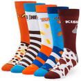thumbnail image 1 of Cool Socks, Hershey's Candy Socks for Women, 5 Pair Gift Box Set, Fun Colorful, 1 of 6