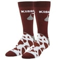 thumbnail image 1 of Cool Socks Hershey's Kisses Candy Fun Print Novelty Crew Socks for Men, 1 of 6