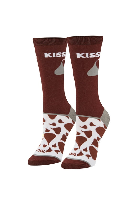 Hershey's Kisses Fun Print Novelty Crew Socks for Men & Women