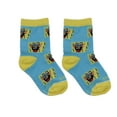 thumbnail image 1 of Cool Socks Official SpongeBob SquarePants Crew Sock Nickelodeon 90s Cartoon Kids Size Ages 4–7, 1 of 2