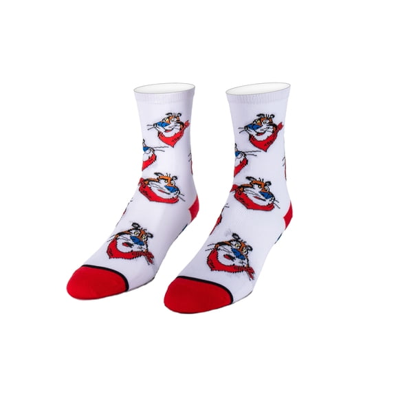 Cool Socks Kid's Novelty Crew Socks, Tony the Tiger, Size 7-10 Years