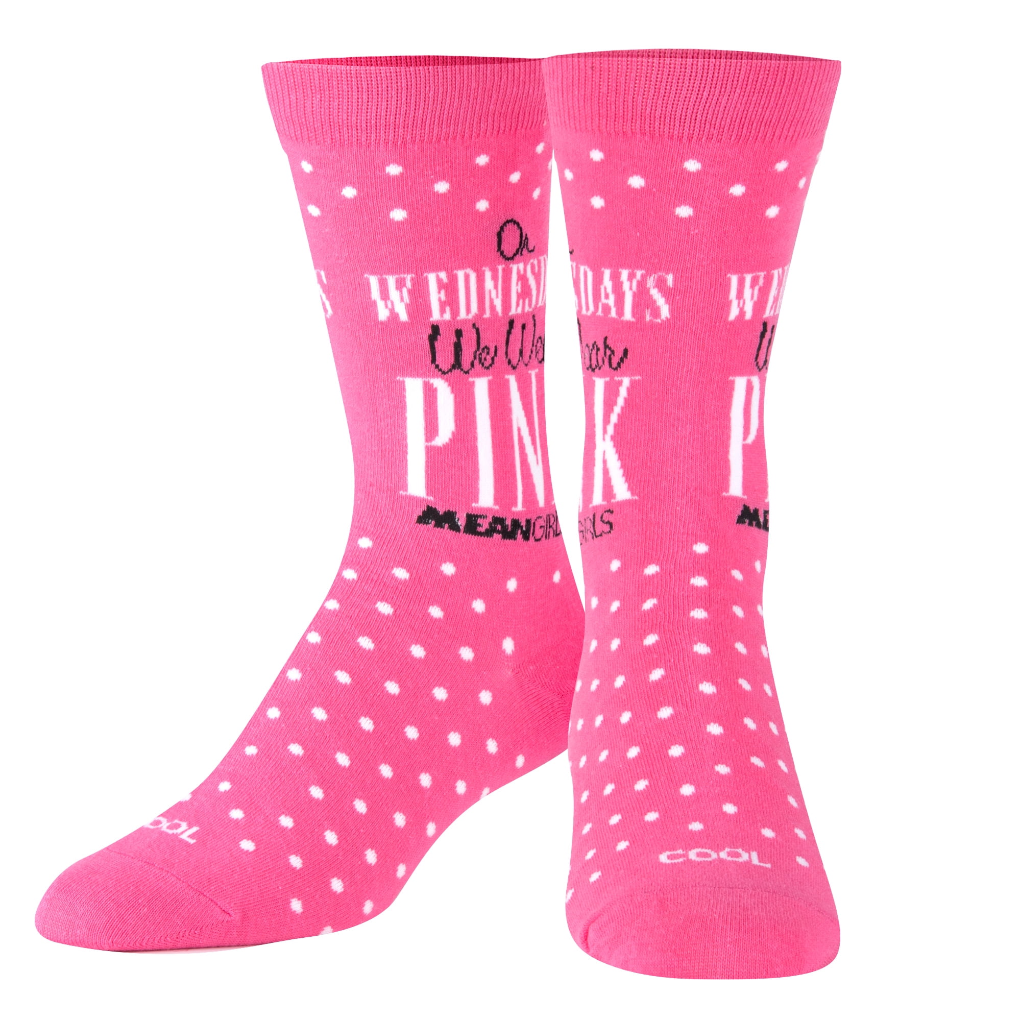 Planet Sox 5-Pk. Mean Girls No-Show Socks - Pink
