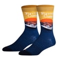 thumbnail image 1 of Cool Socks, Men's Funny Graphic Novelty Sock, Forrest Gump Movie, Adult Large, 1 of 5