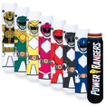 thumbnail image 1 of Cool Socks – Mighty Morphin Power Rangers Gift Pack – 8-Pack Novelty Crew Socks Value Bundle – Size, 1 of 6