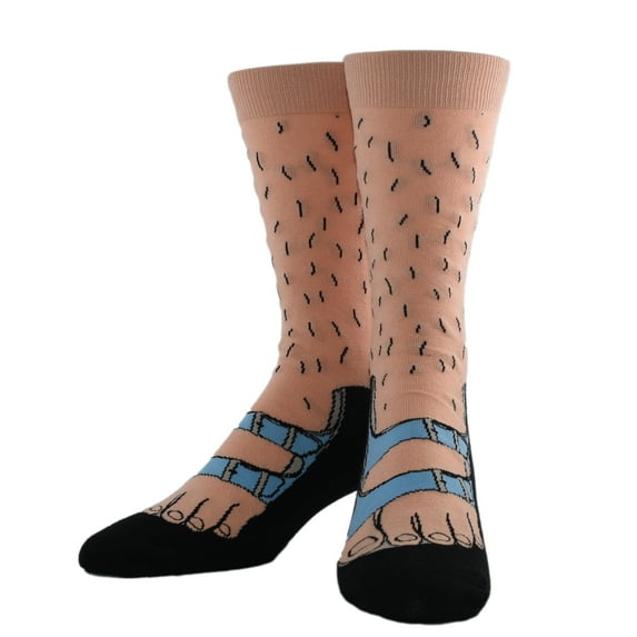 Cool Socks Novelty Crew Dress Sock for Men, Unique Designs, Funny Silly Wacky