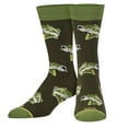 thumbnail image 1 of Cool Socks Novelty Crew Socks Men's Women's, Bass Fish, Graphic Print, Large, 1 of 5