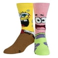 thumbnail image 1 of Cool Socks Novelty Crew Socks Men's Women's, Bikini Bottom Boys Fuzzy, Graphic Print, Large, 1 of 7